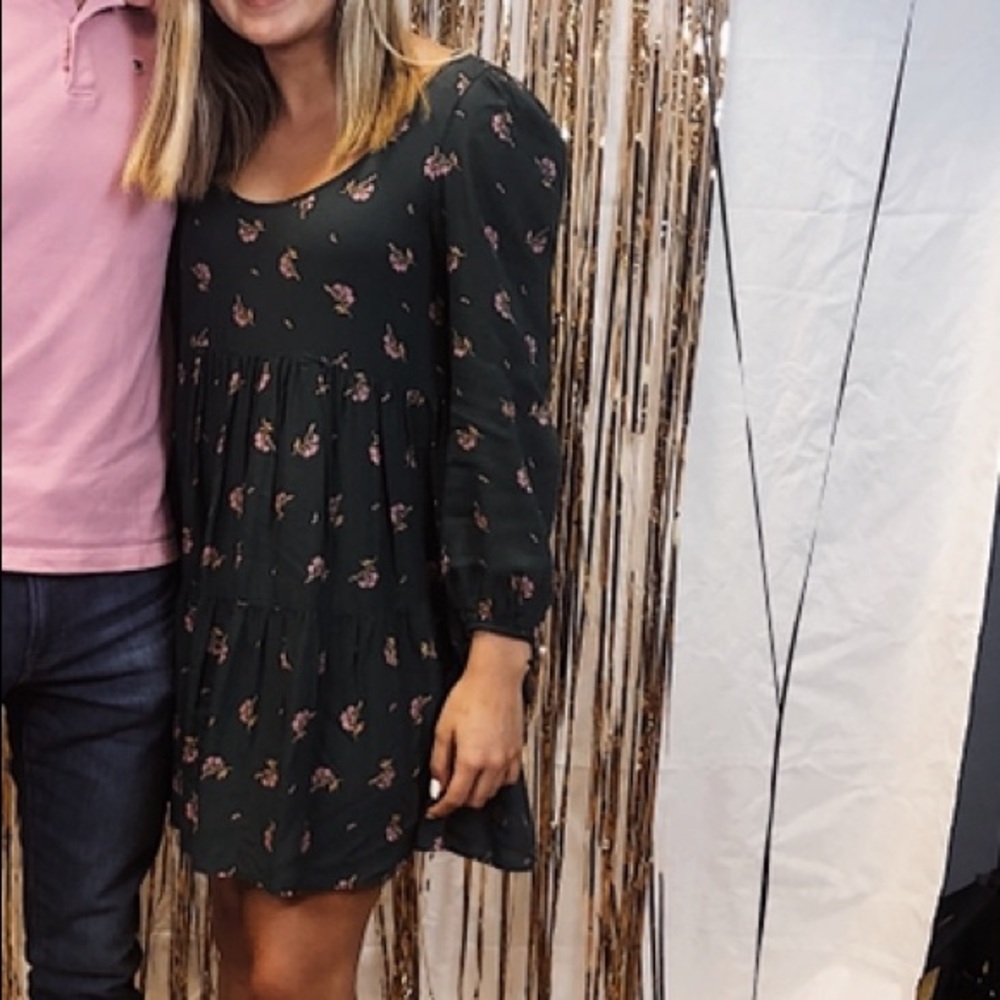 Urban Outfitters Floral Babydoll Dress